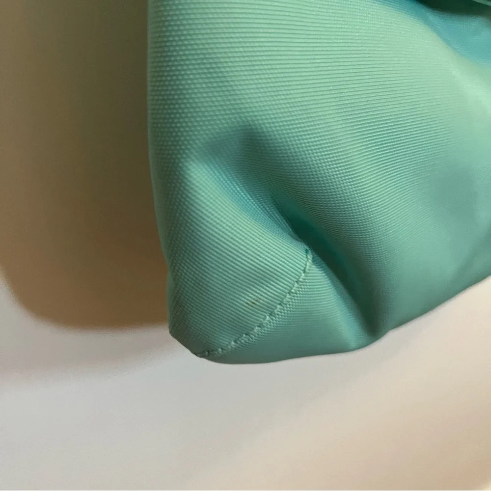 Tumi Nylon Travel Crossbody Bag Teal Blue - Picture 6 of 16